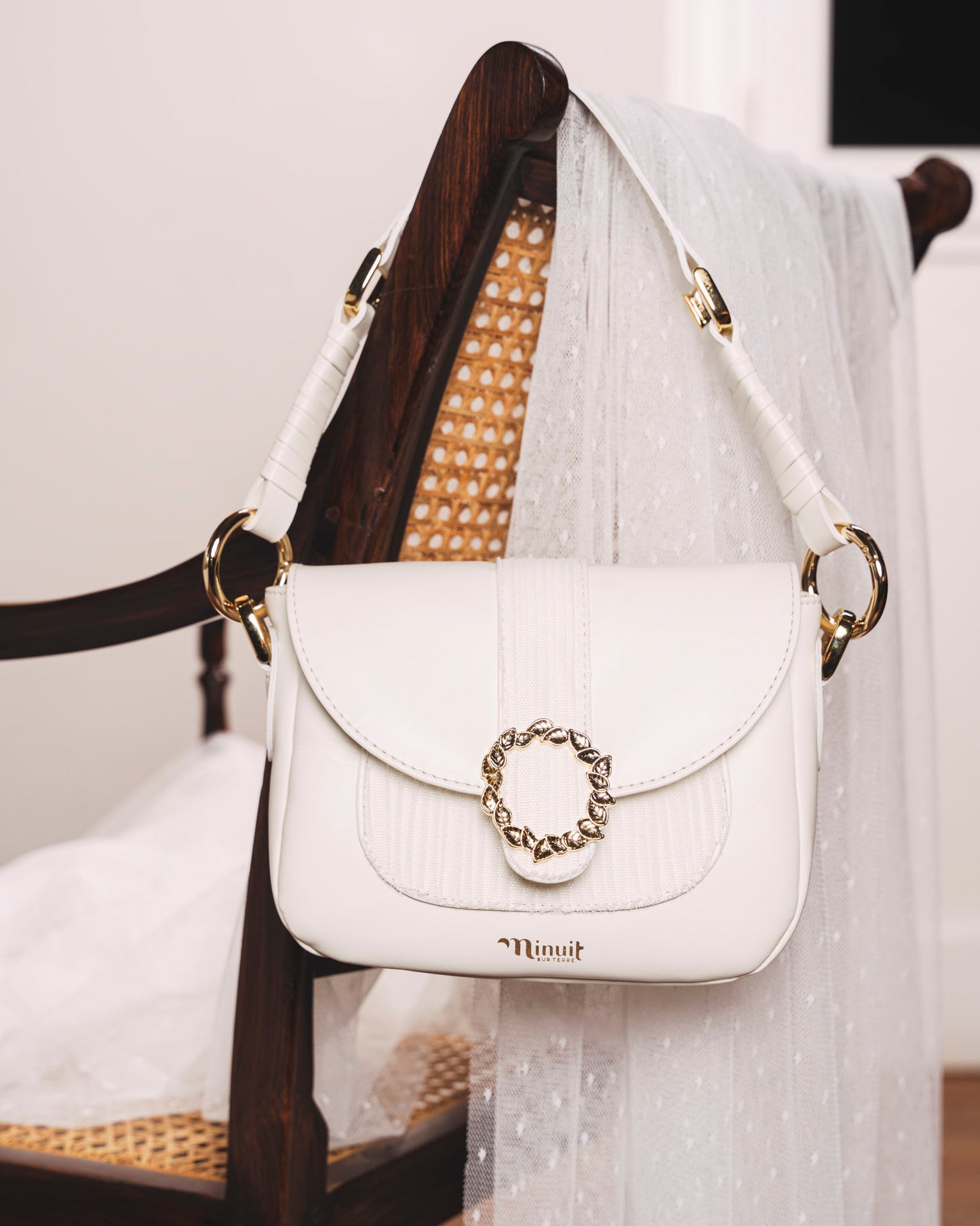 Sac blanc vegan Minuit sur Terre
