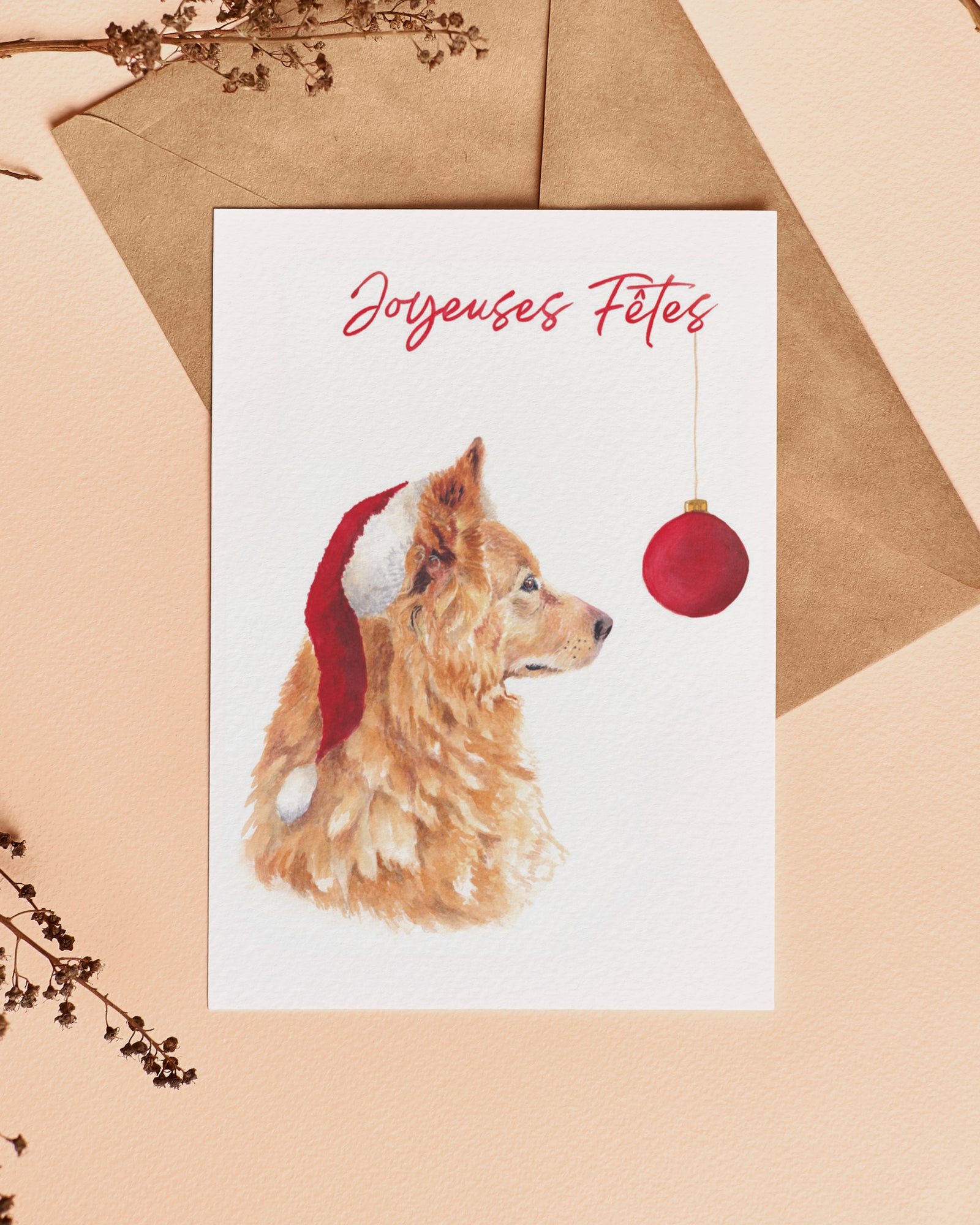 Carte Cannelle Noël