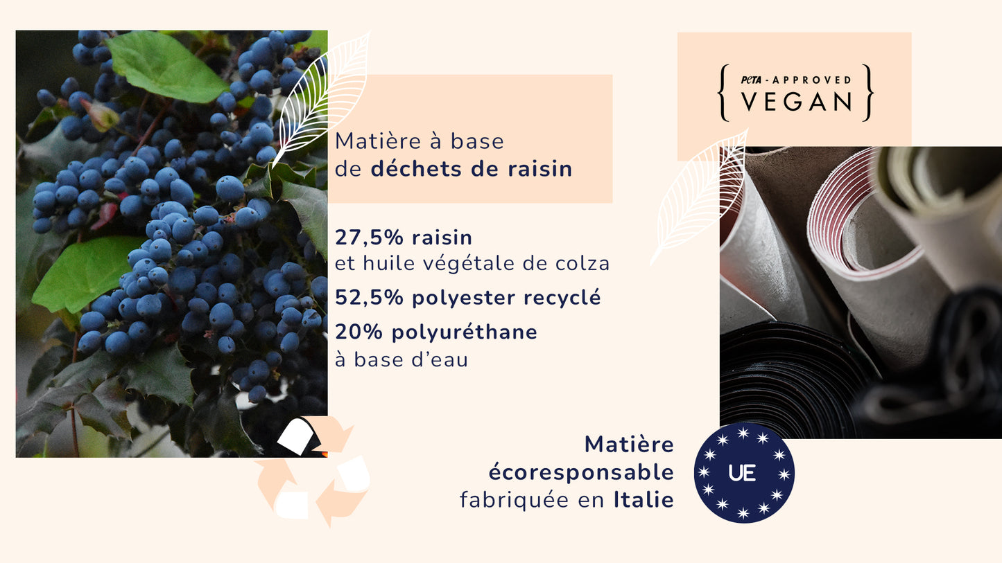 Matière en raisin