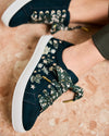 Lacets Kaki