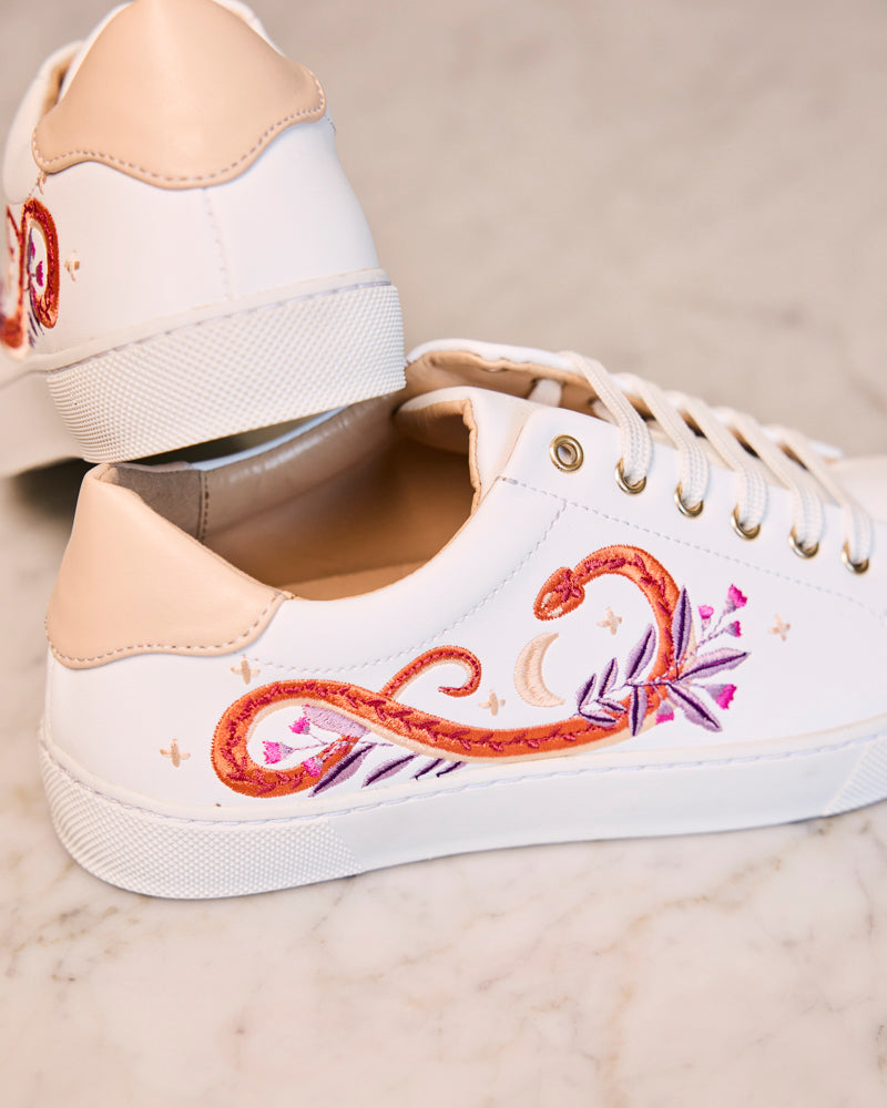 Virevolte Serpent Blanc