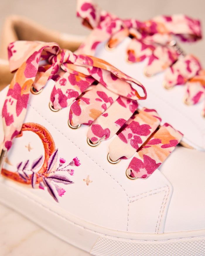 Lacets Fushia