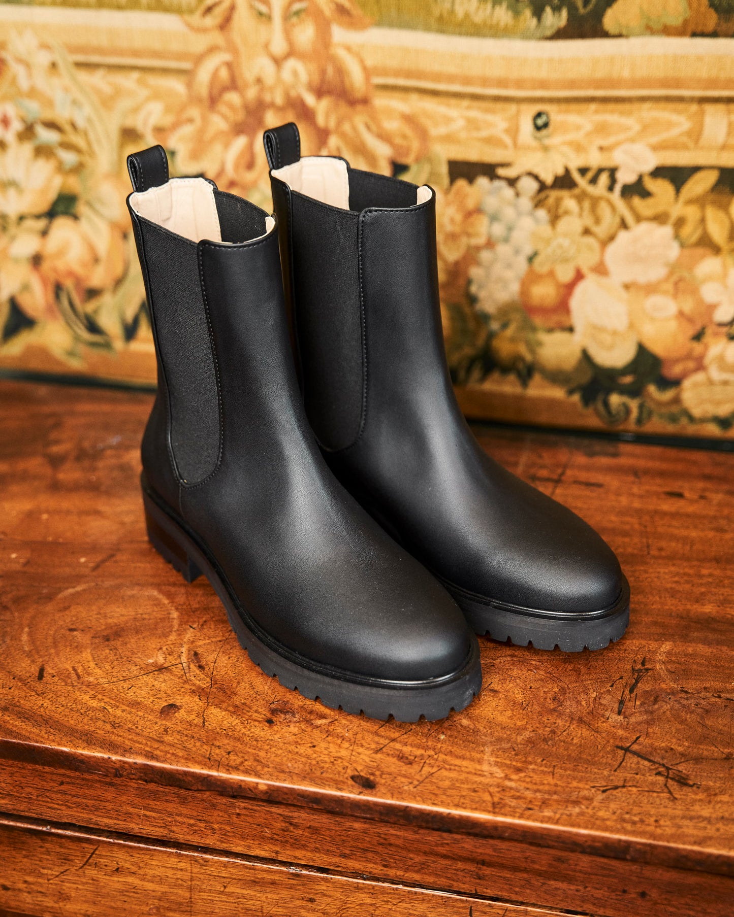 Chelsea boots femme noir best sale