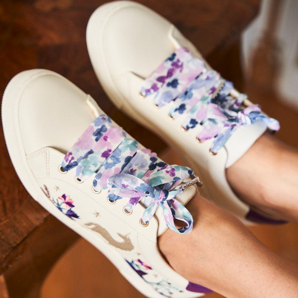 Lacets Fleurs Pastel