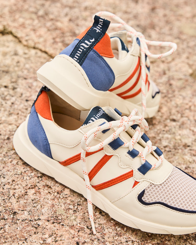 Baskets vegan recyclées écologiques Minuit sur Terre