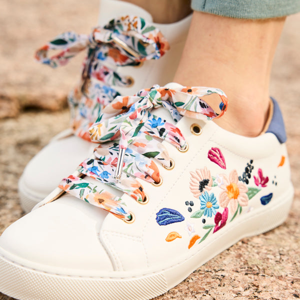 Lacets Fleuris Multico