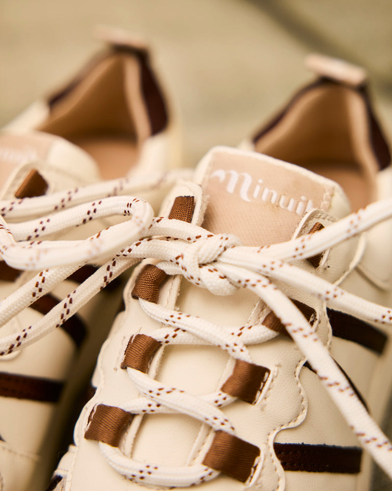 Baskets vegan recyclées écologiques Minuit sur Terre