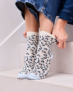 Chaussettes Leo Bleu