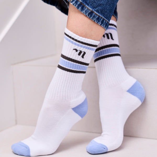 Chaussettes Minuit Bleu