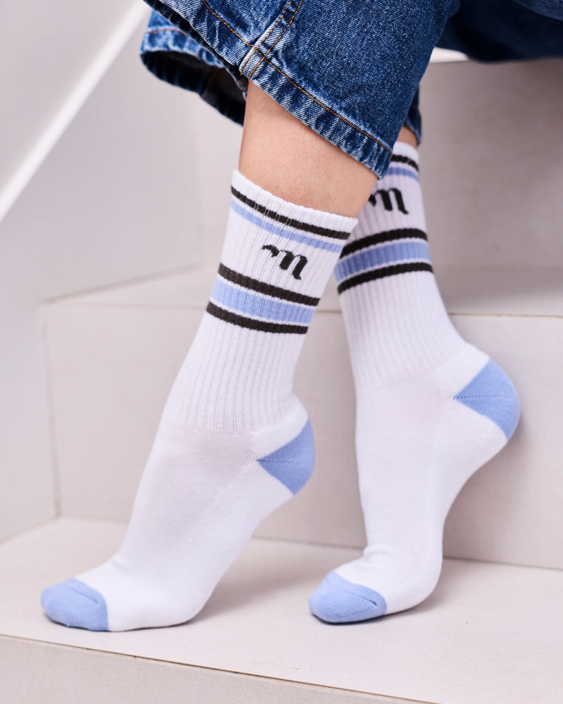 Chaussettes Minuit Bleu