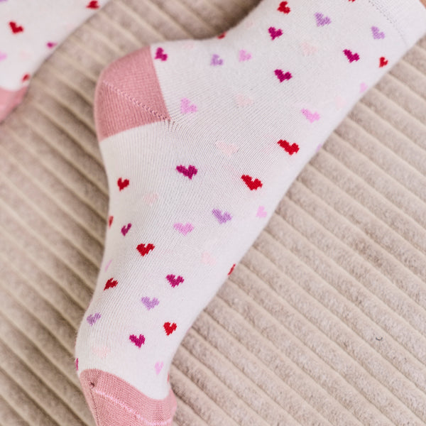 Chaussettes Amour Roses