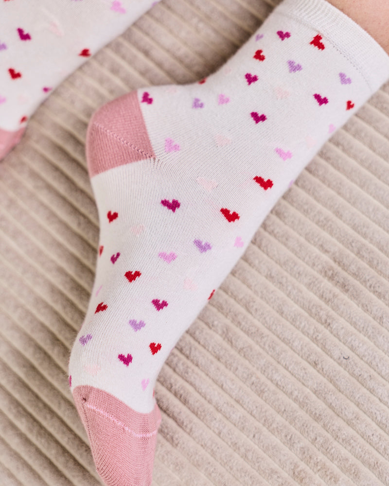 Chaussettes Amour Roses
