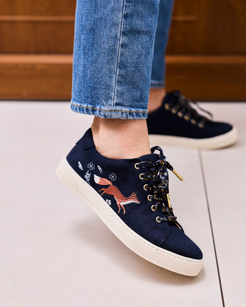 Virevolte Renard Bleu