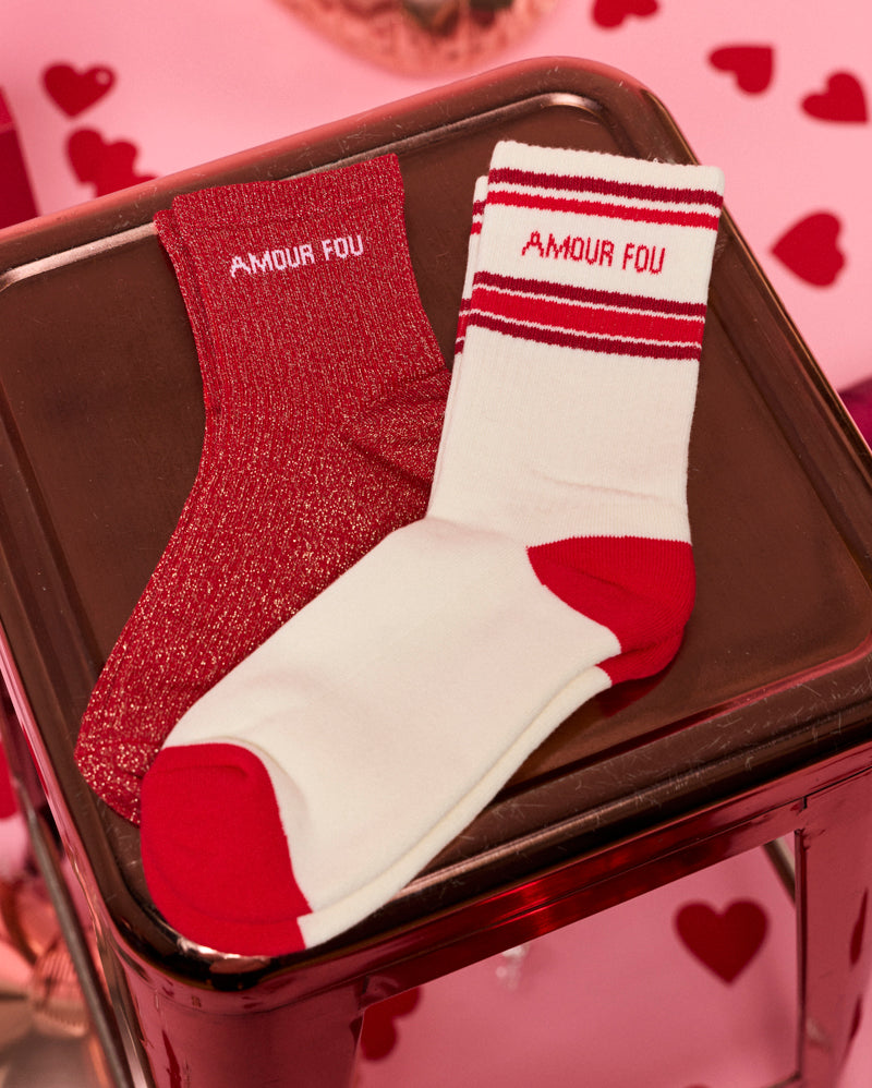 Chaussettes Bandes Amour Fou