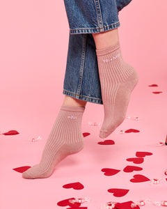 Chaussettes Brille Toi+Moi=Oui