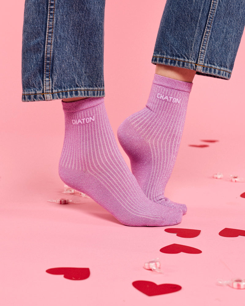 Chaussettes Brille Chaton