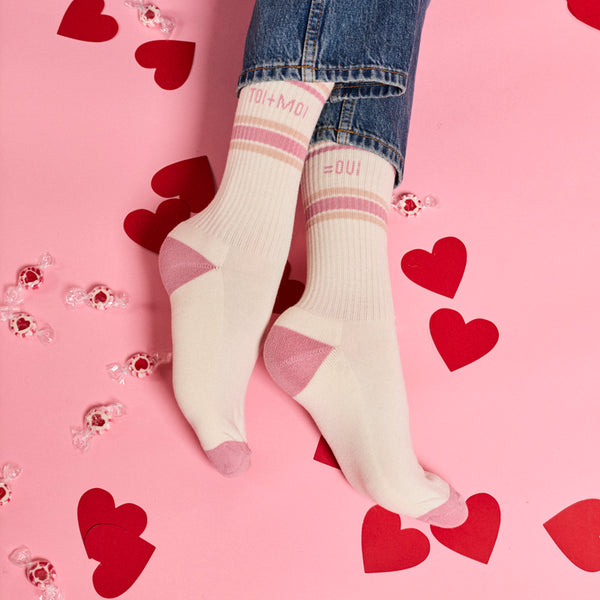 Chaussettes Toi+Moi=Oui