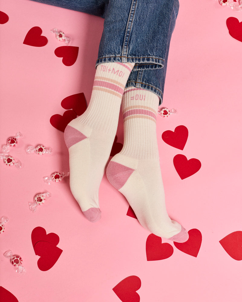 Chaussettes Toi+Moi=Oui