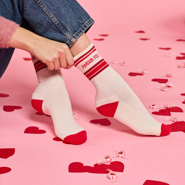 Chaussettes Bandes Amour Fou
