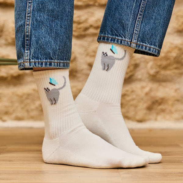 Chaussettes Chat