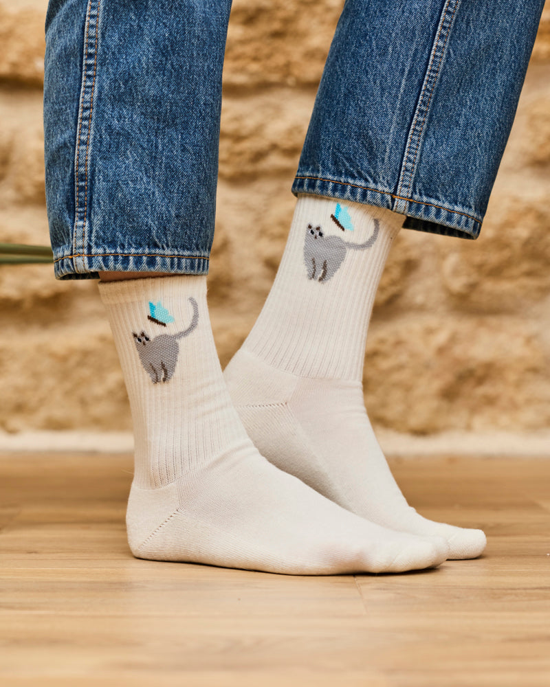 Chaussettes Chat