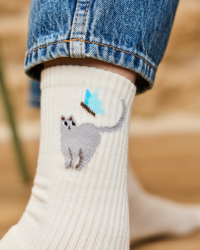 Chaussettes Chat
