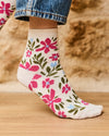 Chaussettes Flore Maxi Verte