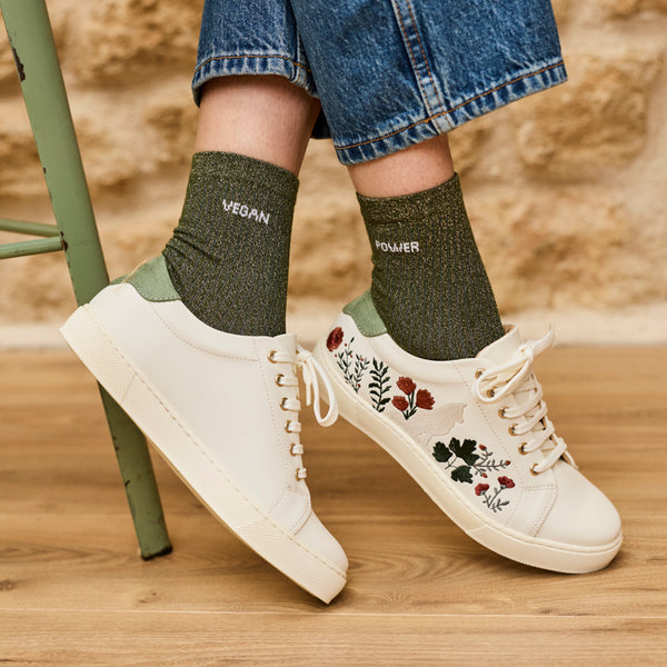 Chaussettes Brille Vegan Power