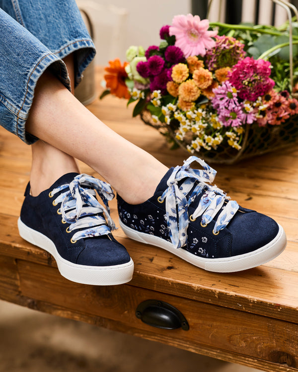 Virevolte Petites Fleurs Bleues