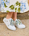 Virevolte Fleurs Vert