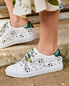 Virevolte Fleurs Vert