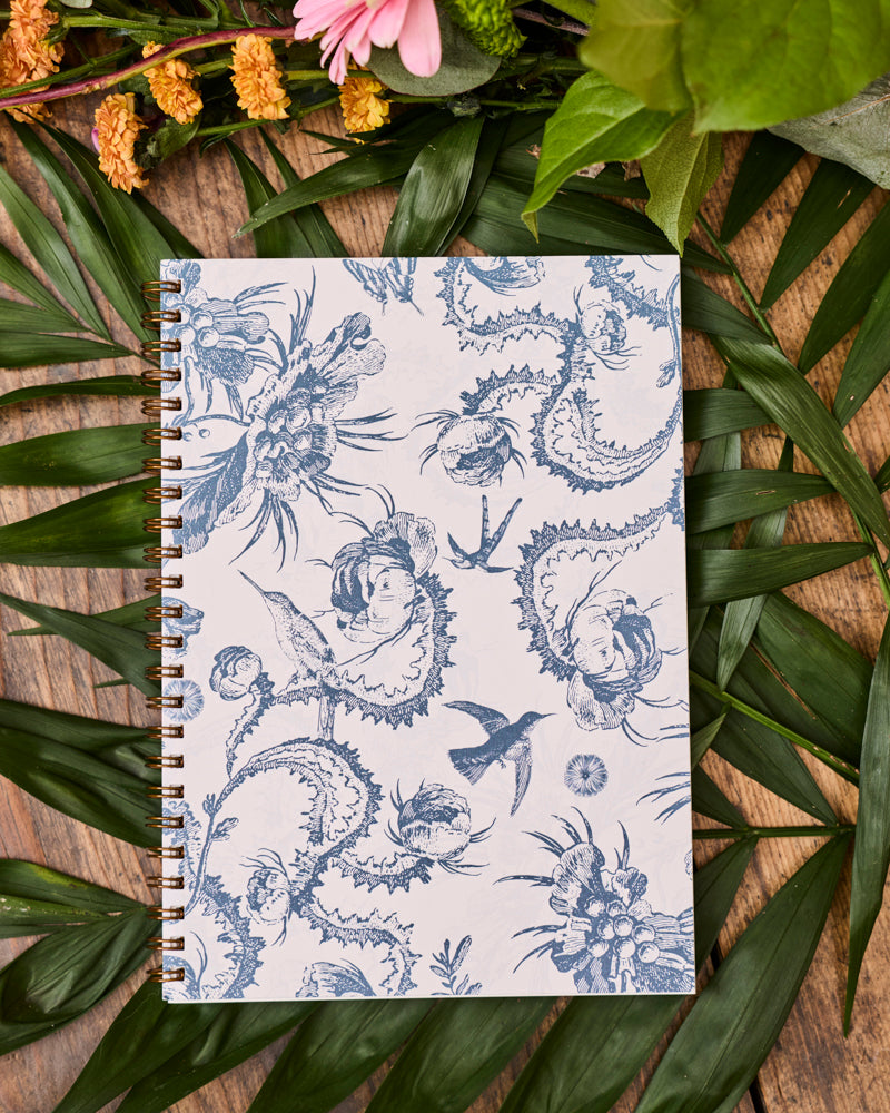 Carnet Toile de Jouy