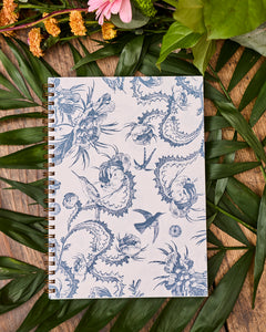Carnet Toile de Jouy