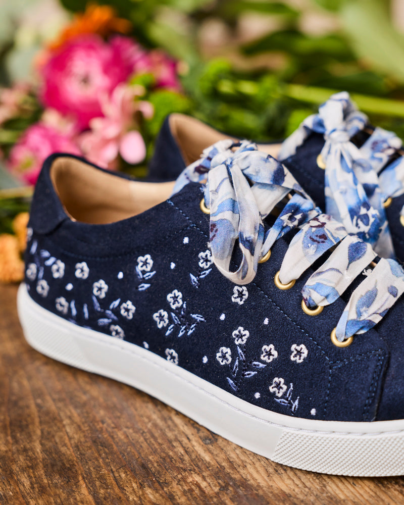 Virevolte Petites Fleurs Bleues