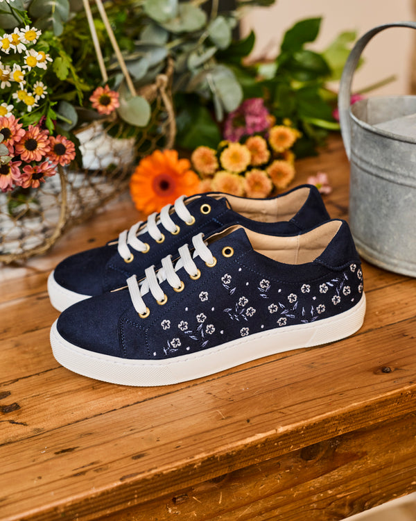 Virevolte Petites Fleurs Bleues