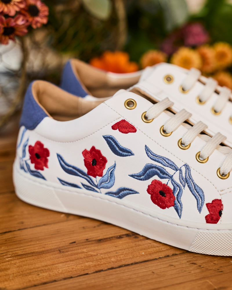 Virevolte Coquelicots Bleus