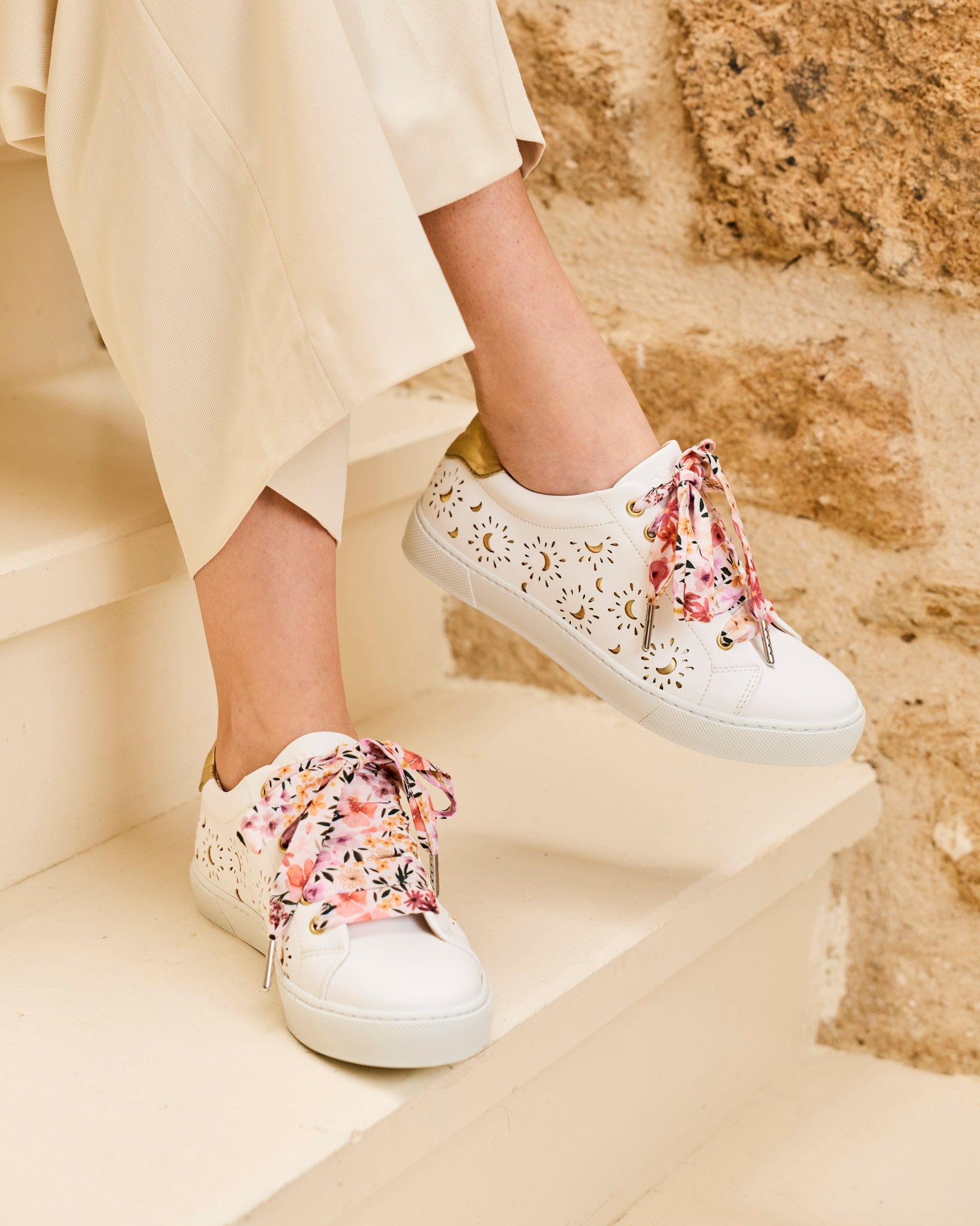 Baskets Brodées