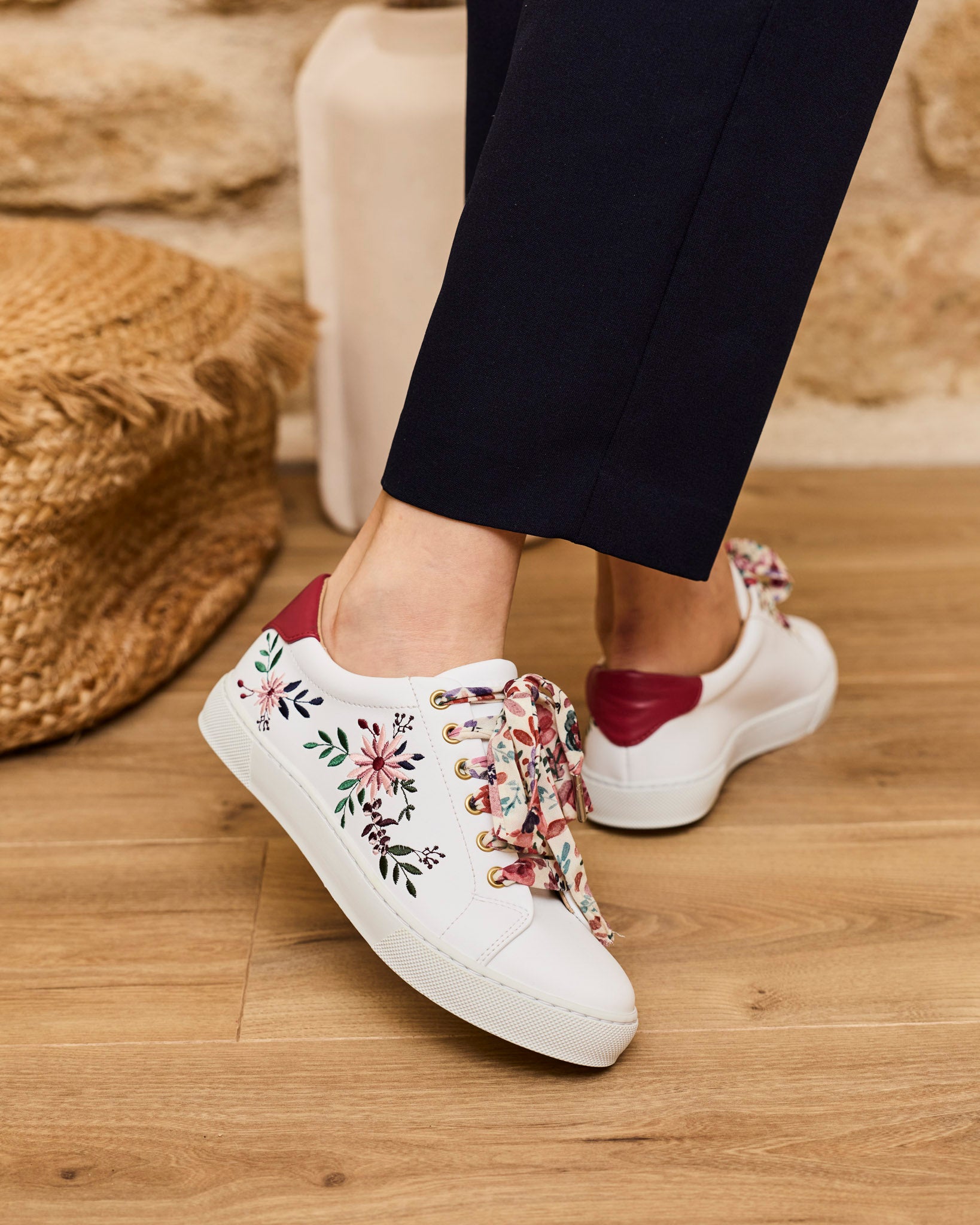 Baskets Brodées