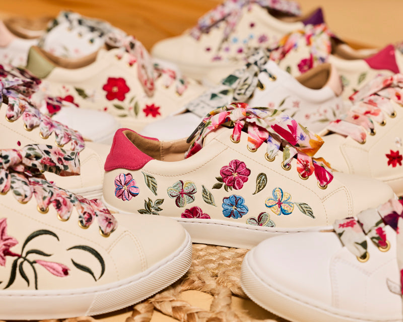 Baskets Brodées