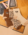 Chaussettes Coeur Léo Sable