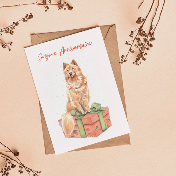 Carte Cannelle Anniversaire