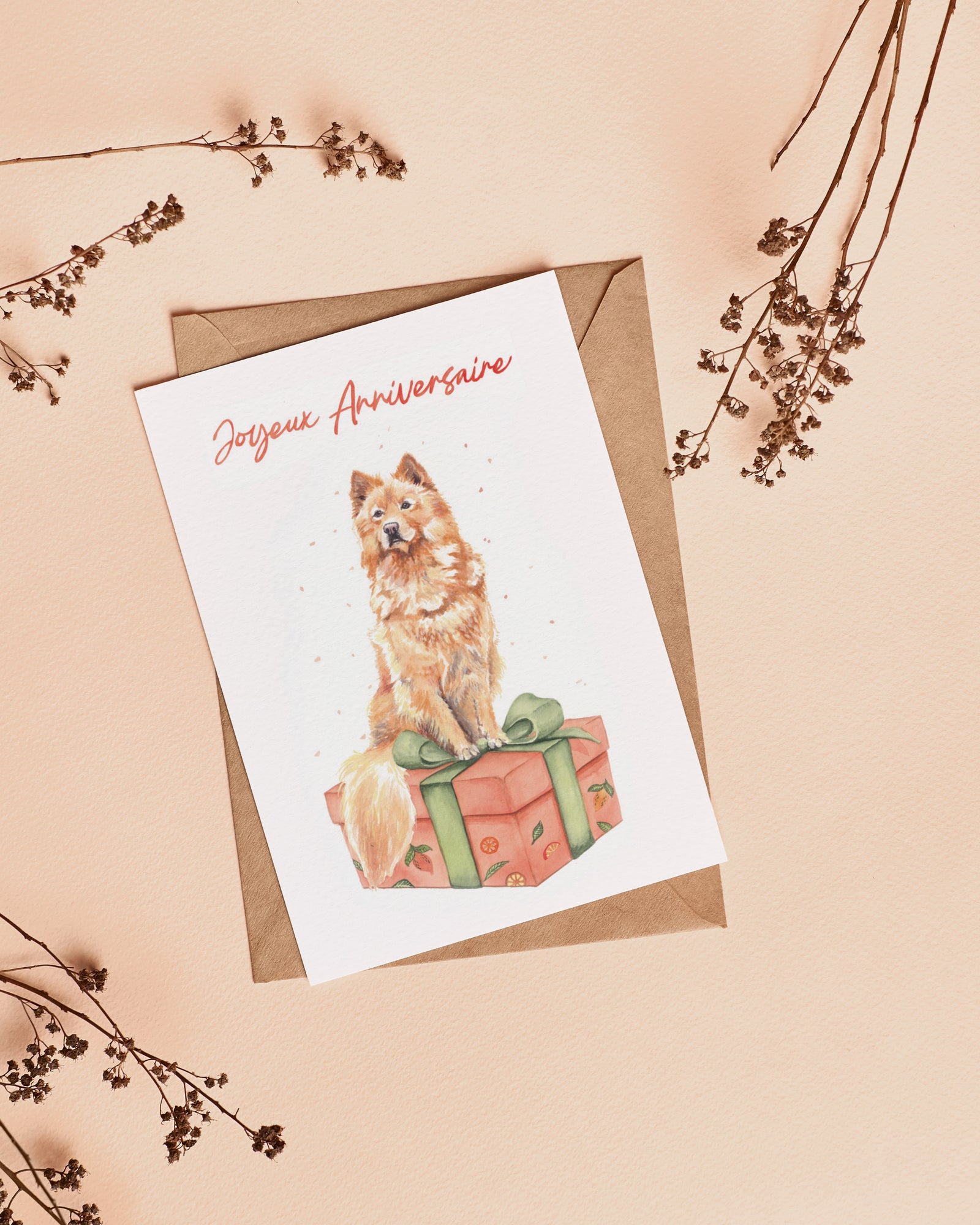 Carte Cannelle Anniversaire