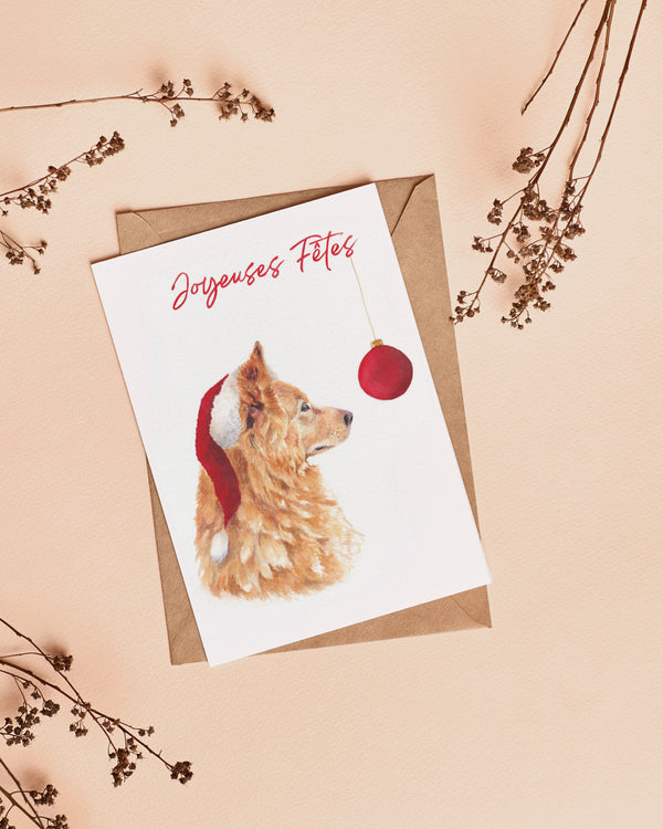 Carte Cannelle Noël