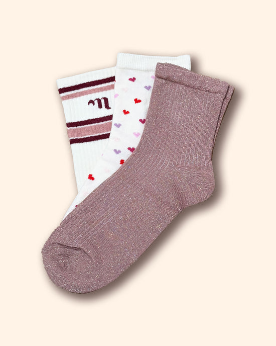 Pack 3 chaussettes