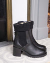 Bottines vegan noires