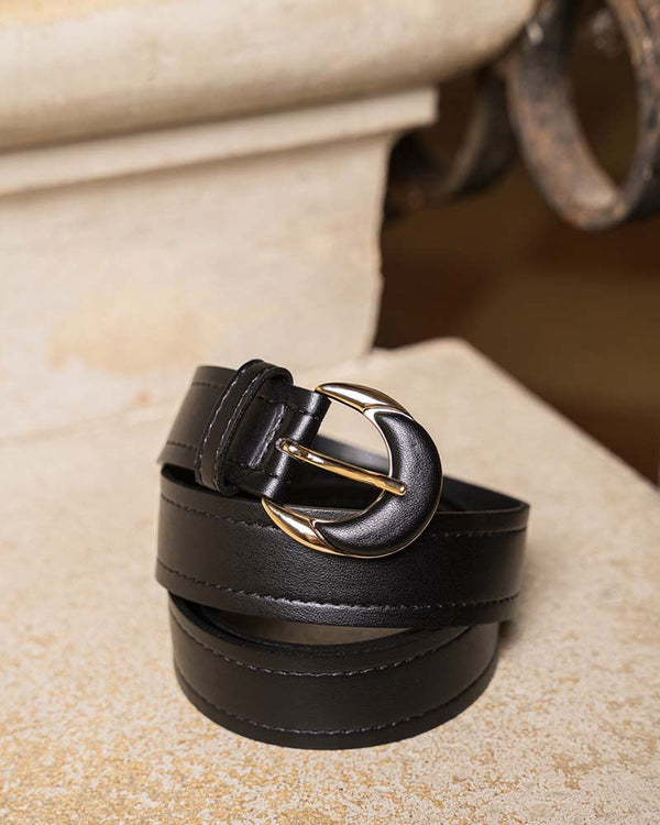 Ceinture vegan noir Luna