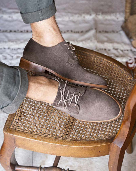 Derbies marron homme écologiques