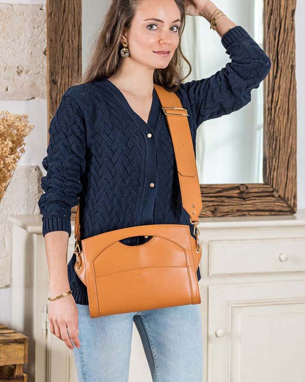 Sac femme marron écoresponsable