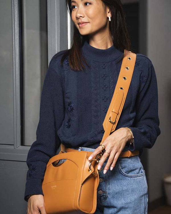 Sac femme marron écoresponsable