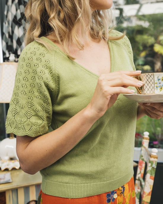 Tee shirt vert femme écologique